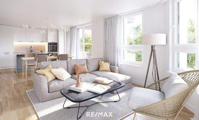 Wohnzimmer Visualisierung 