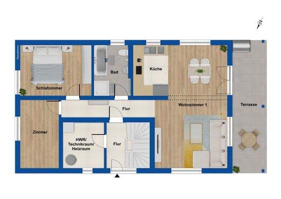 Grundriss Erdgeschoss