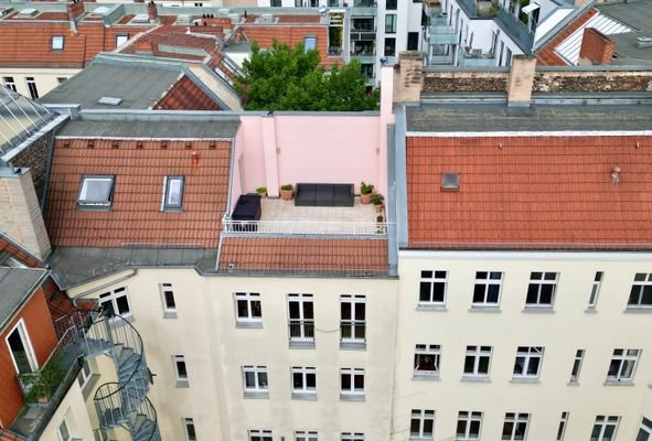 Traumhafte Dachterrasse