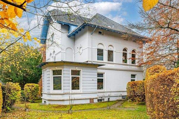 Rückansicht der Villa