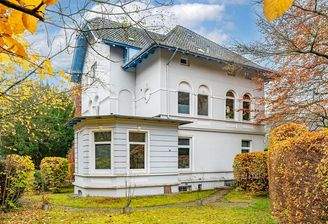 Rückansicht der Villa