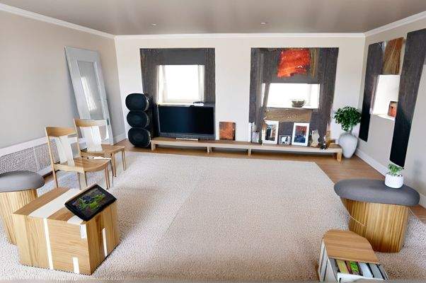 Wohnzimmer (KI generiert)