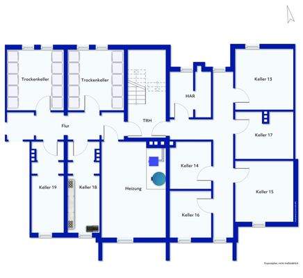 Grundriss Keller 18