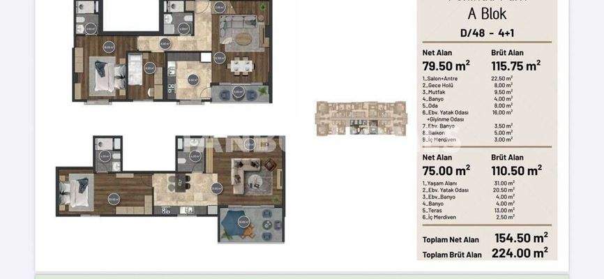 Sea-View Flats with Community Pool in İstanbul Pendik