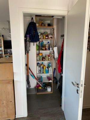 Abstellraum neben der Küche