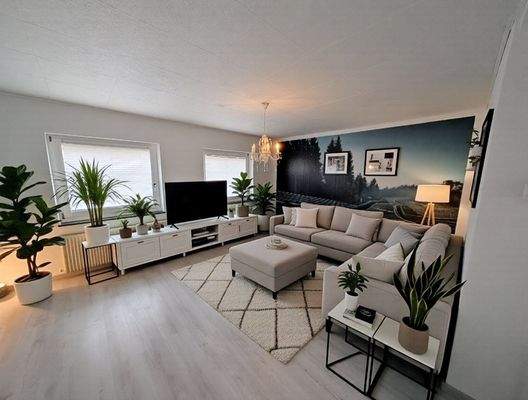 Wohnzimmer Visualisierung (nachher)