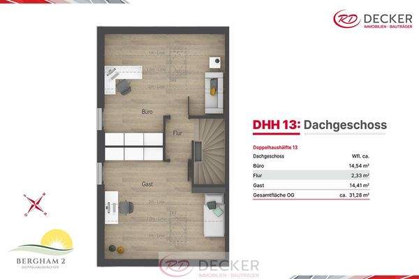 Grundriss DG