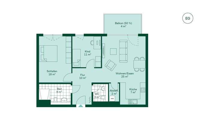 Eigentumswohnung Grundriss