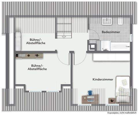 Grundriss Dachgeschoss