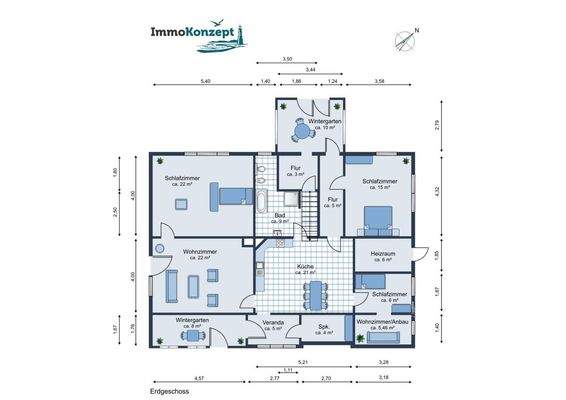 Grundriss Erdgeschoss
