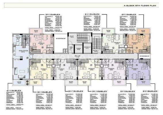 New build Properties with Sea View in a Complex in Alanya