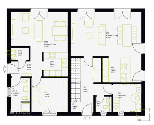 Grundriss Erdgeschoss