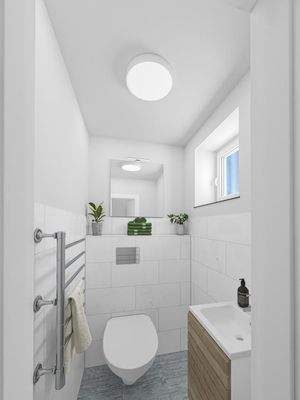 Gäste-WC digitalisiert