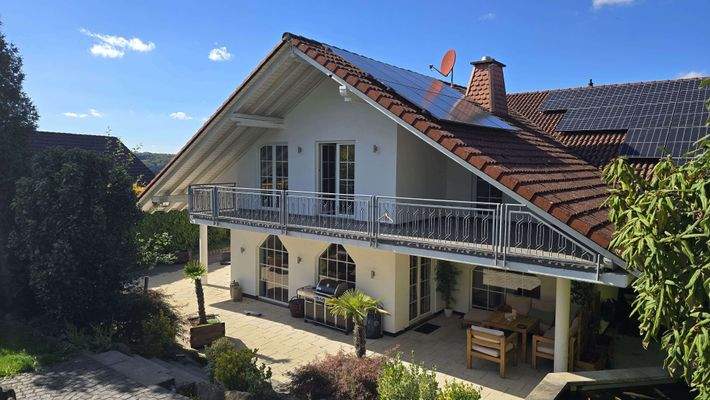 Terrasse Gartenseite