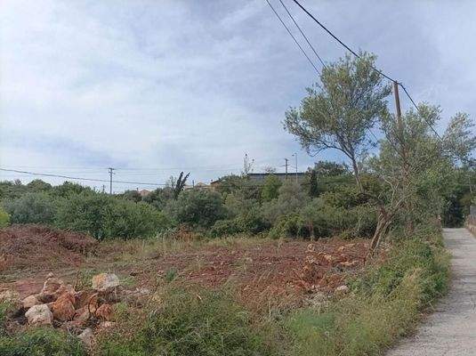 Kreta, Korakies: Grundstück mit Meerblick in begehrter Lage zu verkaufen
