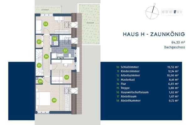 Grundriss Dachgeschoss