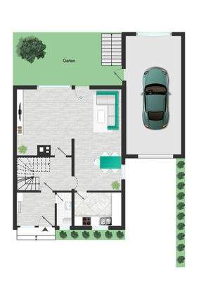 Grundrisse Erdgeschoss