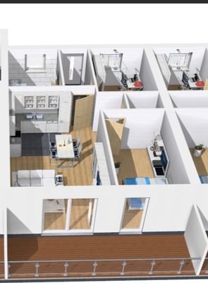 3 D Wohnung 2