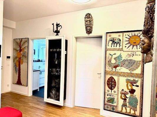 Kunstvolle Flurdekoration