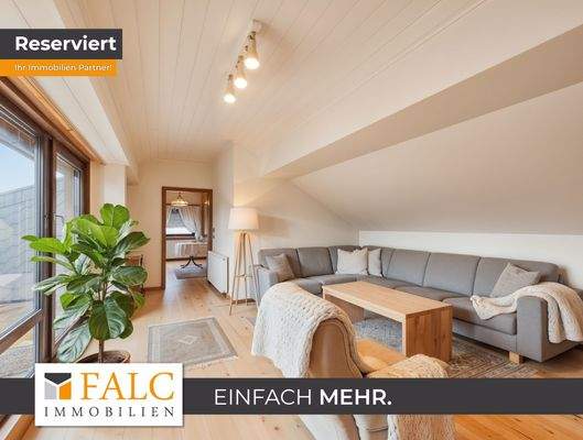 Wohnbereich Dachgeschoss - (KI generiert)