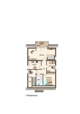 Grundriss 1.Obergeschoss