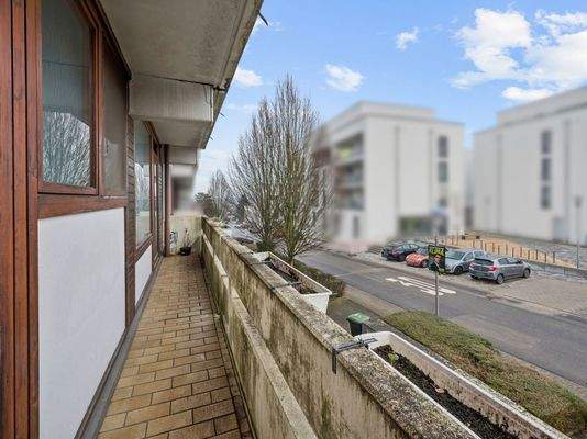 Eingang - Laubengang