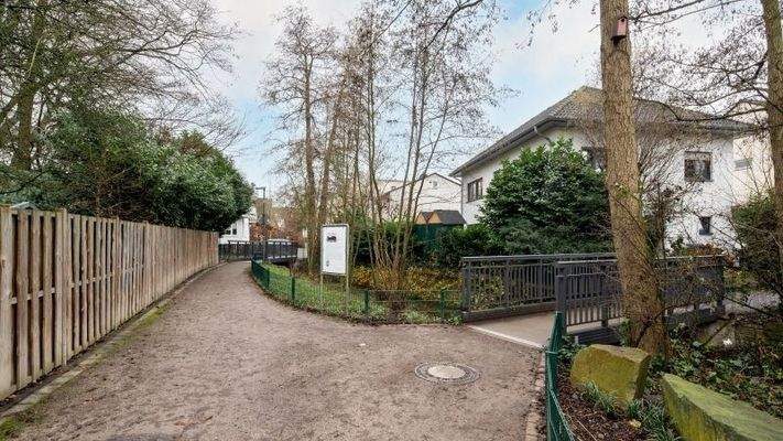 Direkte begrünte Umgebung