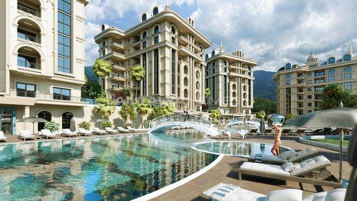 First Class Apartments from Luxury Project in Alanya