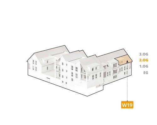 Lage der Wohnung 19