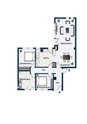 Grundriss Erdgeschoss