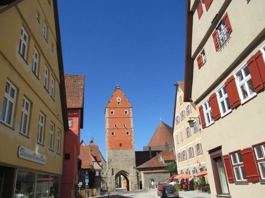 Blick auf Wörnitz-Tor