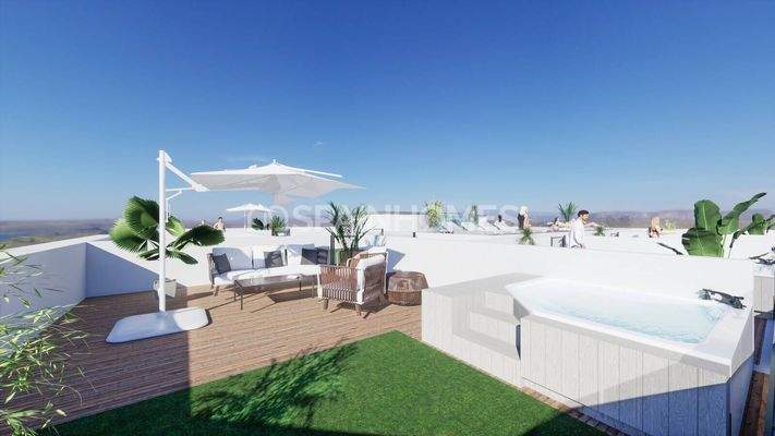 Apartments in Complex with Rooftop Pool in Torrevieja