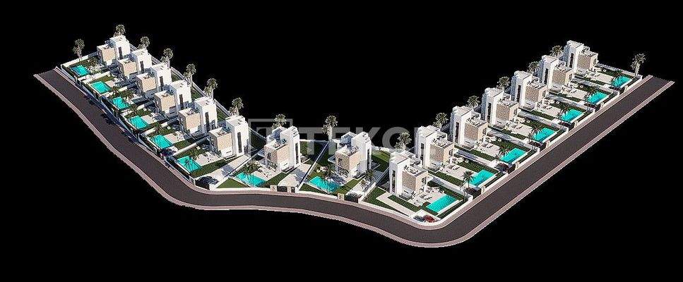 Detached Villas Close to the Golf Course in Finestrat