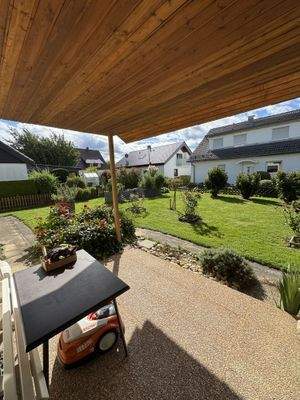 Überdachte Terrasse