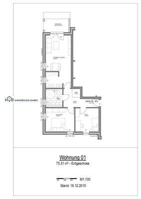 Grundriss Wohnung 01