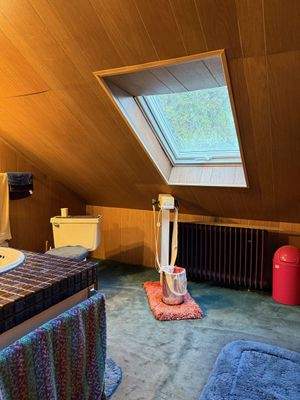 Ansicht Badezimmer im DG