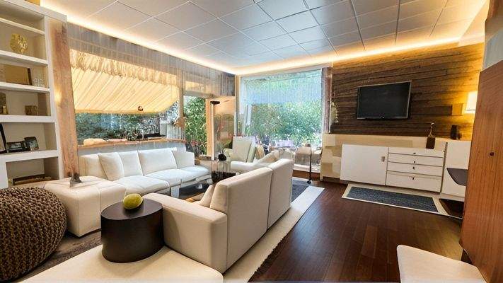 Wohnzimmer 2 - mit KI erstellt