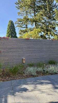 Sichtschutz mit Bepflanzung