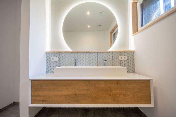 extra großes Waschbecken