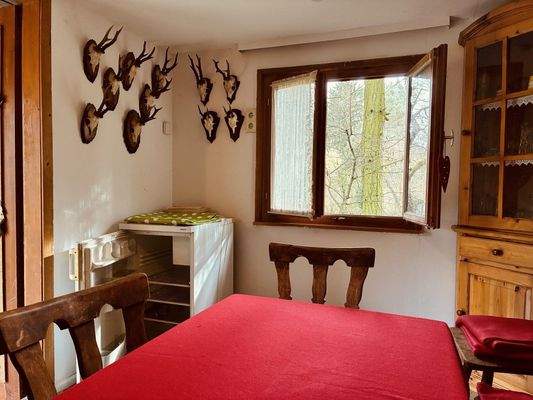 Hütte-2 - Blick aus dem Fenster