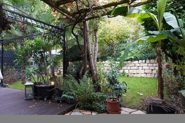 Ansicht in Richtung Garten