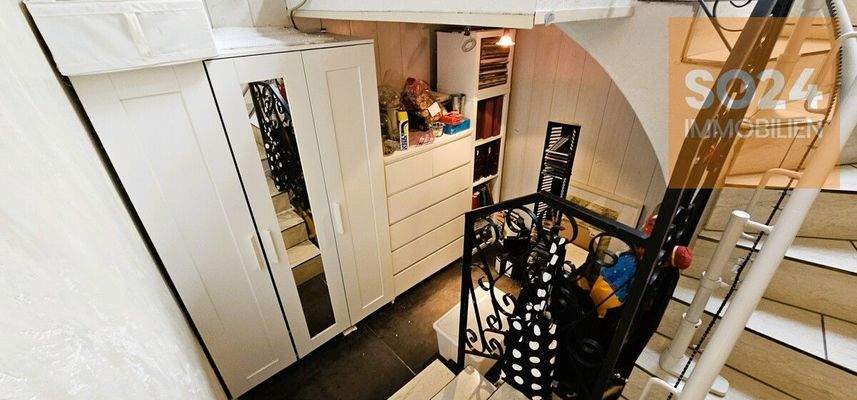 Büroecke, Stauraum UG