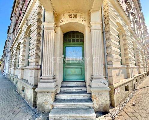 Eingang zum Geschäft