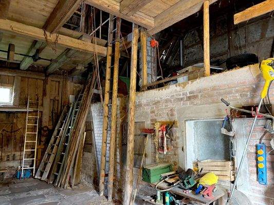 Stauraum über mehrere Ebenen