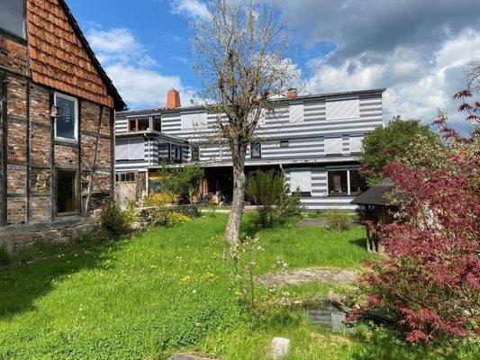 rückwärtige Ansicht