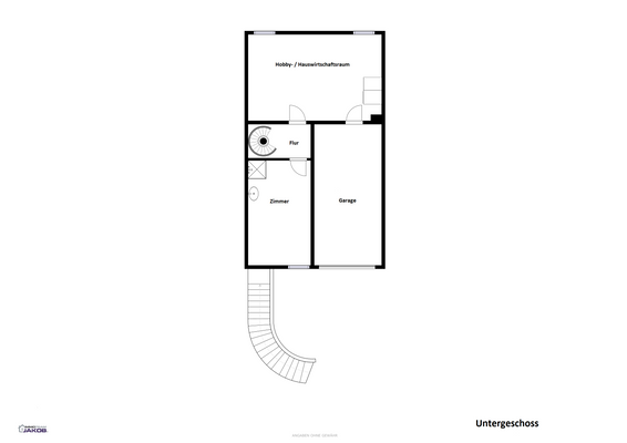 Grundriss Untergeschoss
