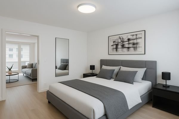Einrichtungsbeispiel Schlafzimmer