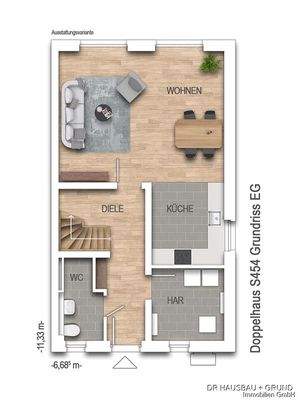 Grundrissvorschlag Erdgeschoss