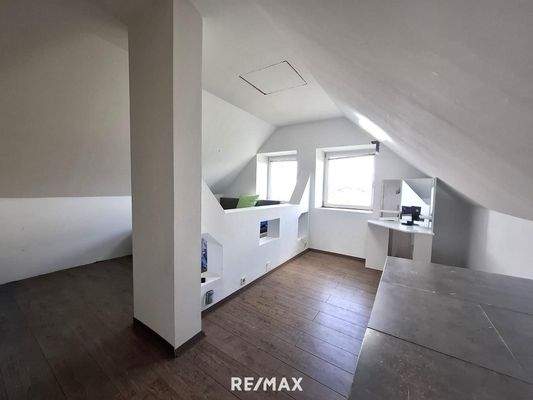 Schlafzimmer Dachboden
