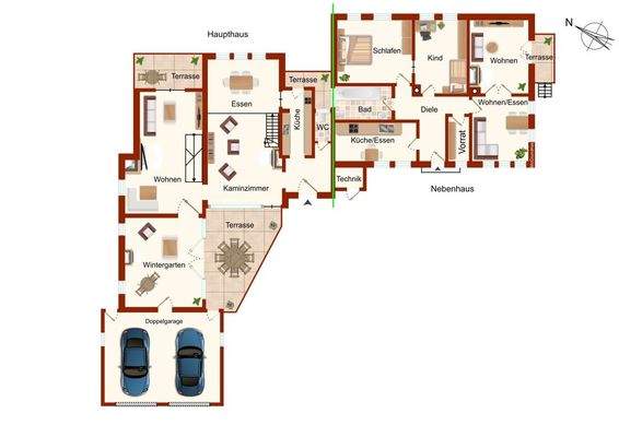 Grundriss Erdgeschoss